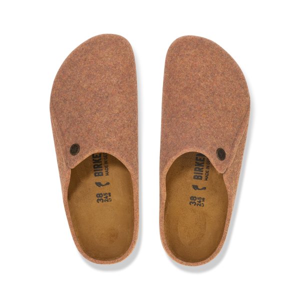 Zermatt Toffee Melange Wool Felt - Image 3