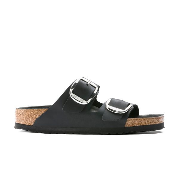 Arizona Big Buckle Black Oiled Leather - Image 2