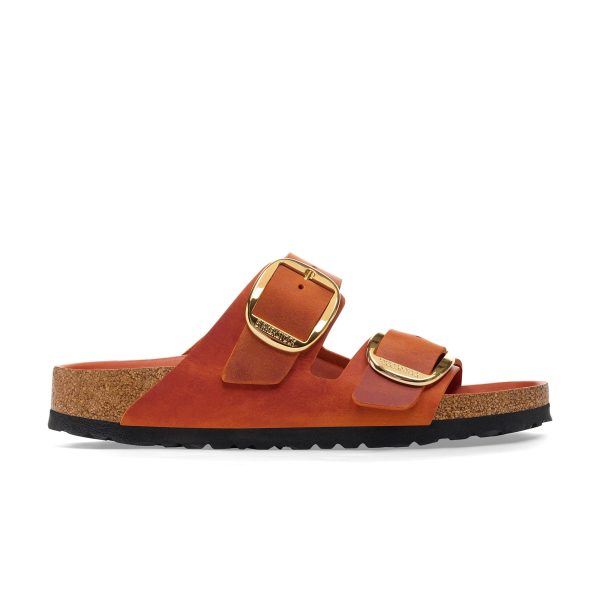 Arizona Big Buckle Burnt Orange Oiled Leather - Image 2