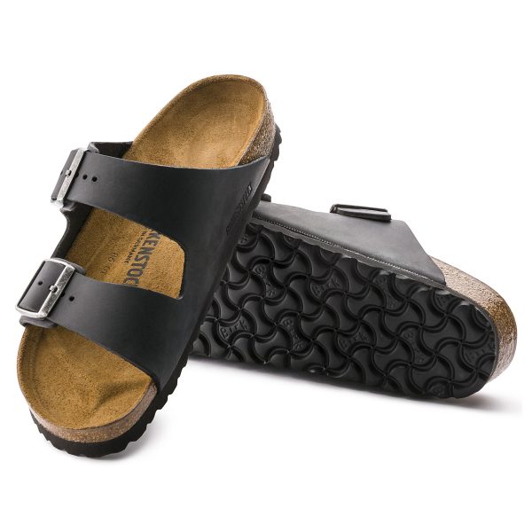 Arizona Black Oiled Leather - Image 4