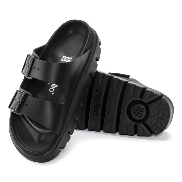 Arizona Chunky Exquisite Black Smooth Leather - Image 4