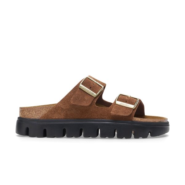 Arizona Chunky Dark Tea Suede Leather - Image 2
