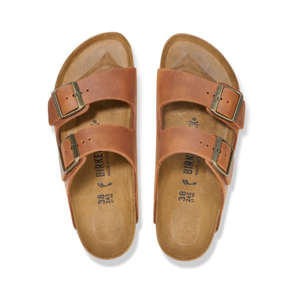 Arizona Cognac Oiled Leather - Image 3