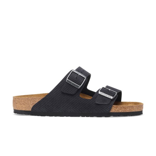 Arizona Corduroy Midnight Embossed Suede Leather - Image 2