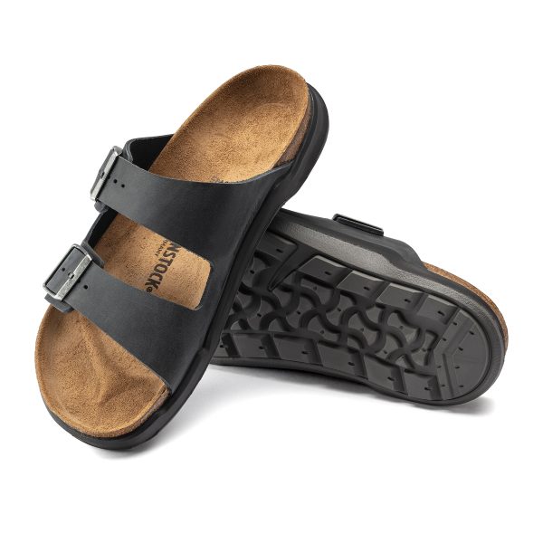 Arizona Cross Town Arctic Black Waxy Leather - Image 4