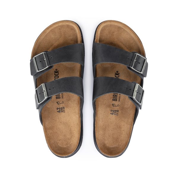 Arizona Cross Town Arctic Black Waxy Leather - Image 3