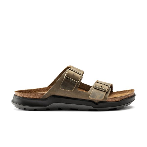 Arizona Cross Town Arctic Faded Khaki Waxy Leather - Image 2