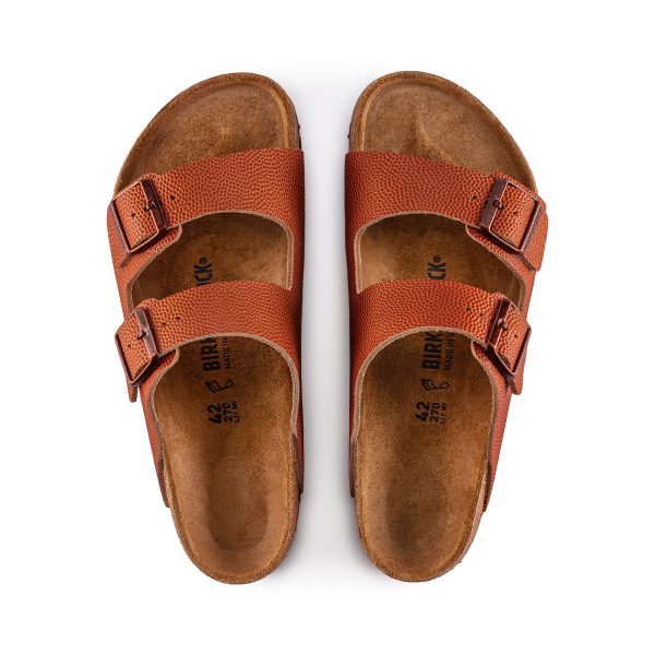 Arizona Ginger Brown Embossed Natural Leather - Image 3