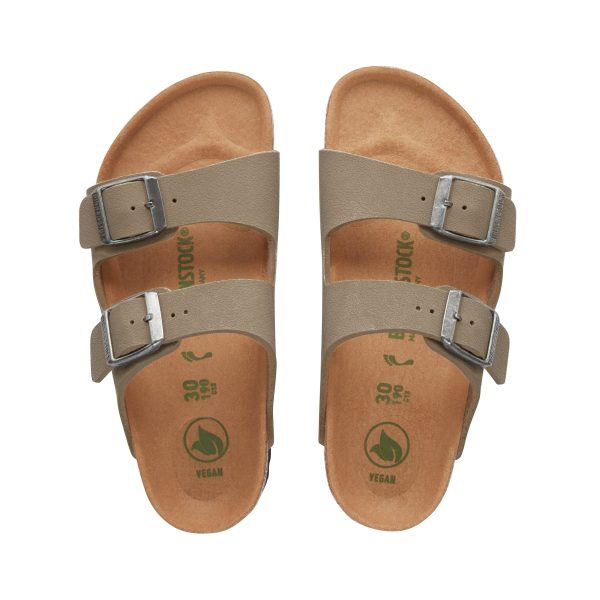 Arizona Kids Earthy Vegan Faded Khaki BirkiBuc - Image 3