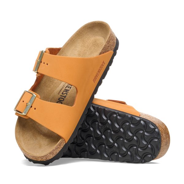 Arizona Burnt Orange Nubuck Leather - Image 4