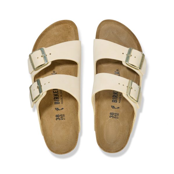 Arizona Ecru Nubuck Leather - Image 3