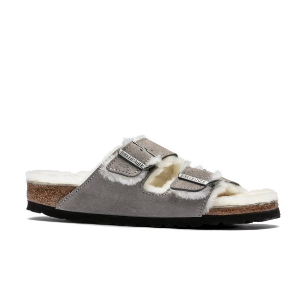 Arizona Shearling Stone Coin Suede Leather - Image 2