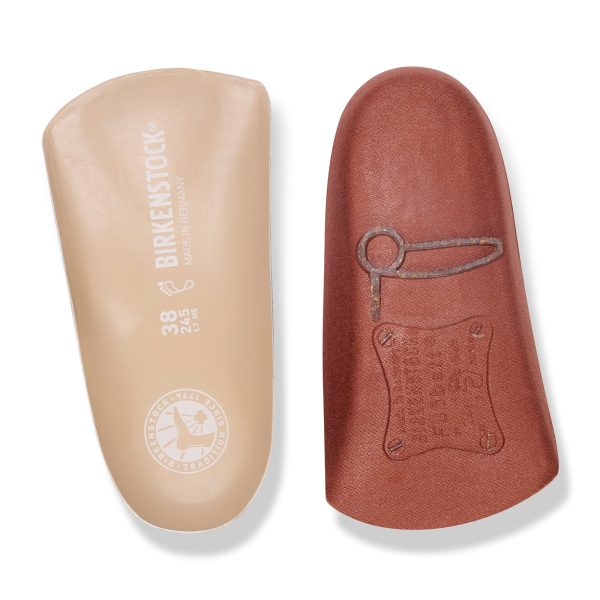 Blue Footbed Beige Leather - Image 4