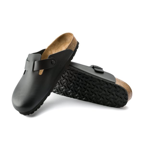 Boston Black Smooth Leather - Image 4