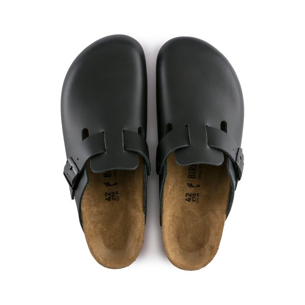 Boston Black Smooth Leather - Image 3