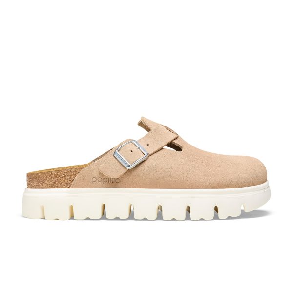 Boston Chunky Warm Sand Suede Leather - Image 2