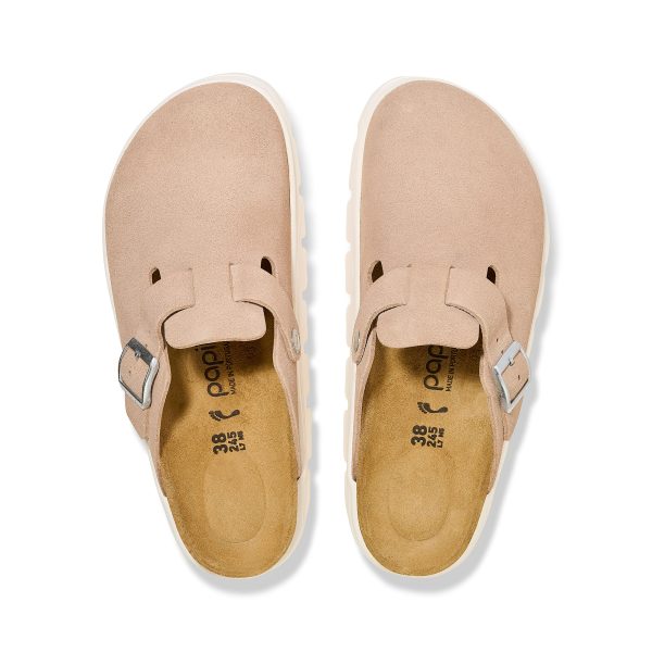 Boston Chunky Warm Sand Suede Leather - Image 3