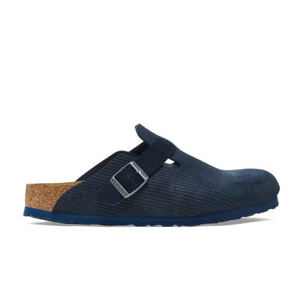 Boston Corduroy Midnight Embossed Suede Leather - Image 2