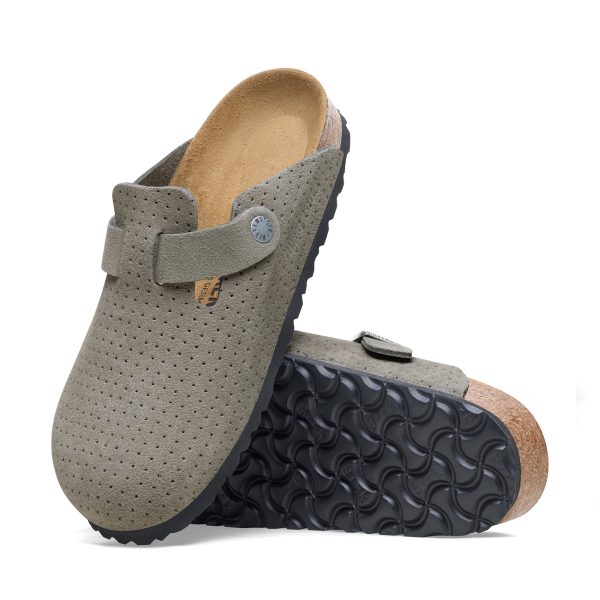 Boston Stone Coin Embossed Suede Leather - Image 4