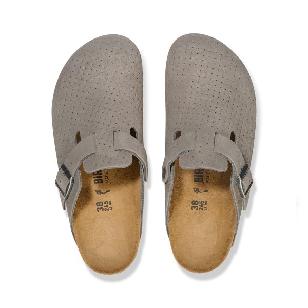 Boston Stone Coin Embossed Suede Leather - Image 3