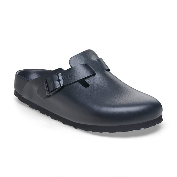 Boston Exquisite Black Natural Leather