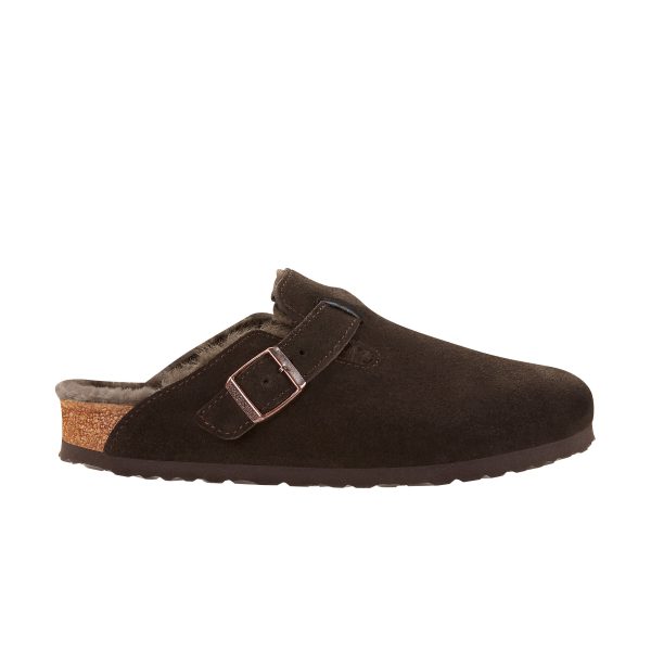 Boston Mocca Suede Leather/Shearling - Image 2