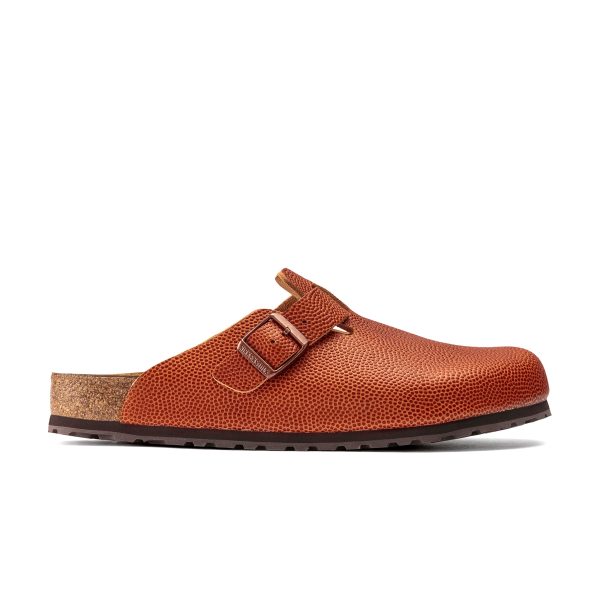 Boston Ginger Brown Embossed Natural Leather - Image 2