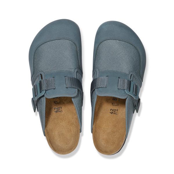 Boston Nova Basalt Grey Textile/Nubuck Leather - Image 3