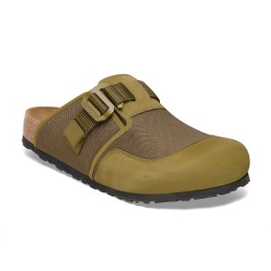 Boston Nova Textile/Nubuck Leather Pine Green