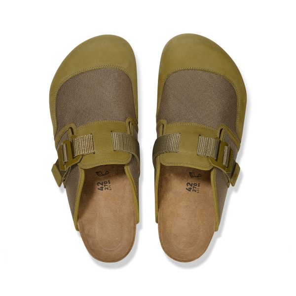 Boston Nova Textile/Nubuck Leather Pine Green - Image 3