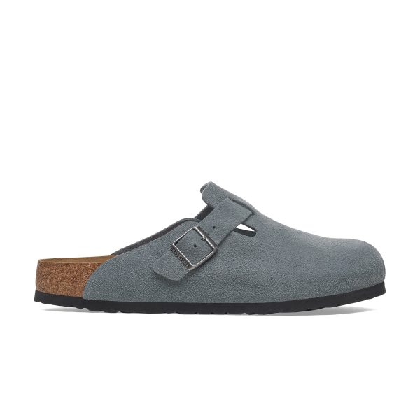 Boston SFB Basalt Grey Suede Leather - Image 2