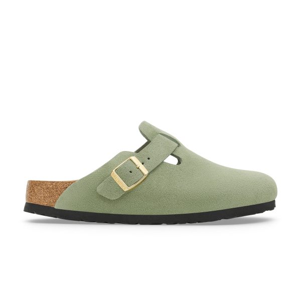 Boston SFB Green Tea Suede Leather - Image 2