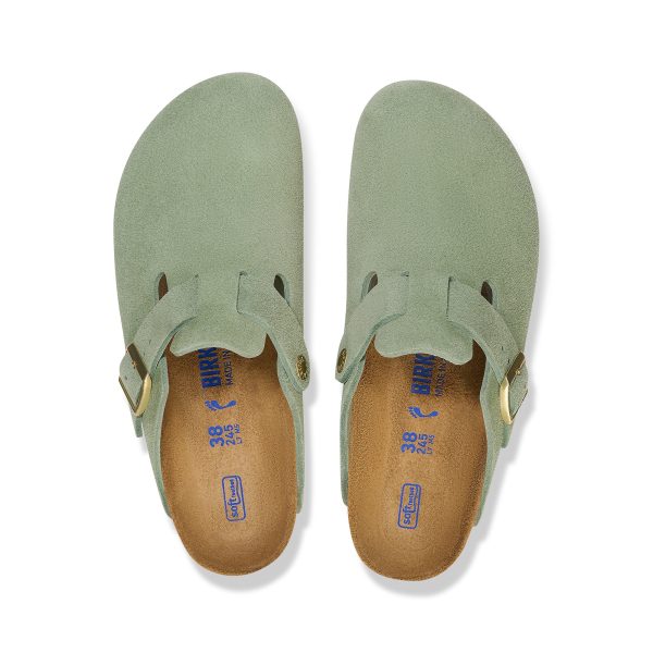 Boston SFB Green Tea Suede Leather - Image 3