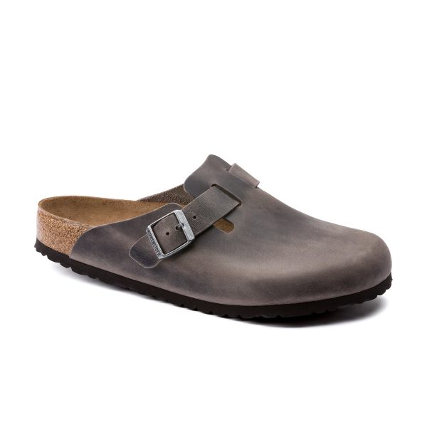 Boston SFB Iron Natural Leather