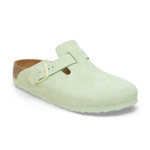 Boston SFB Faded Lime Suede Leather