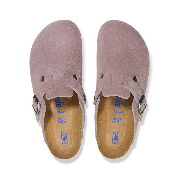 Boston SFB Suede Leather Faded Purple - Image 3