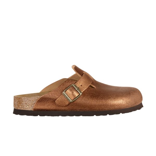 Boston Washed Metallic Antique Copper Natural Leather - Image 2