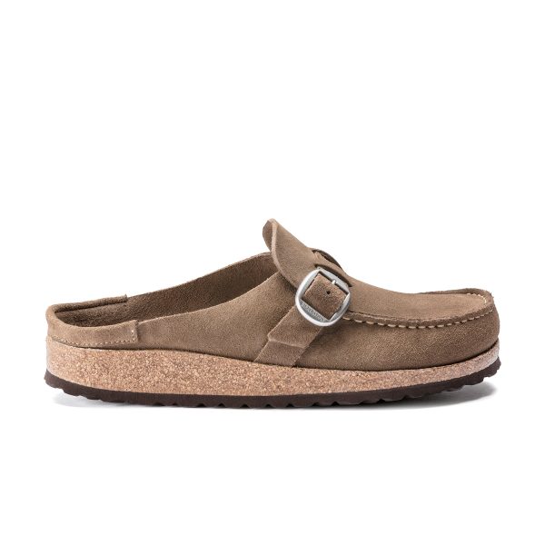 Buckley Grey Taupe Suede Leather - Image 2