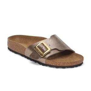 Catalina Cushion Buckle Graceful Taupe Birko-Flor