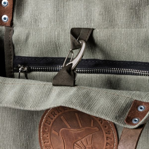Cologne Bag Medium Olive Green Canvas - Image 5