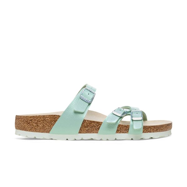 Franca Shiny Surf Green Embossed Birko-Flor - Image 2
