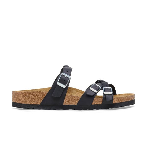 Franca Braided Black Oiled Leather - Image 2