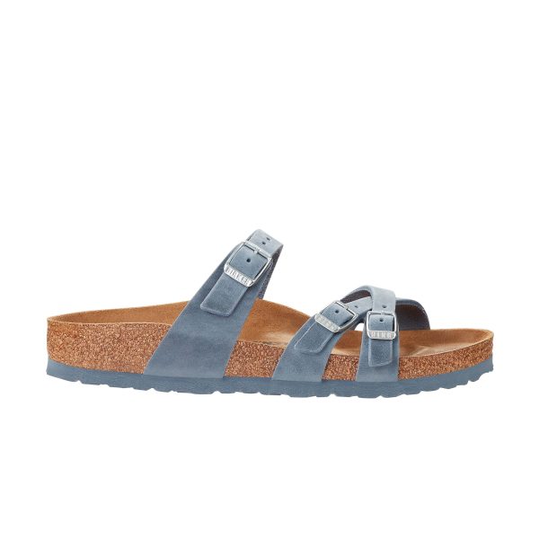 Franca Dusty Blue Oiled Leather - Image 2