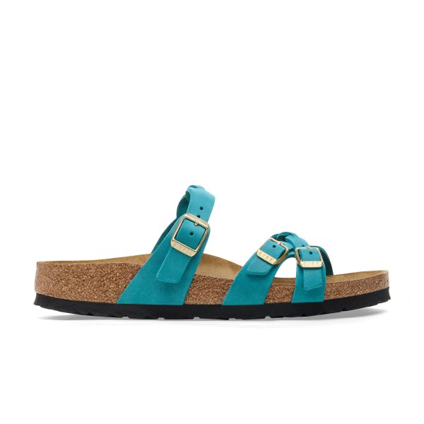 Franca Braided Biscay Bay Oiled Leather - Image 2
