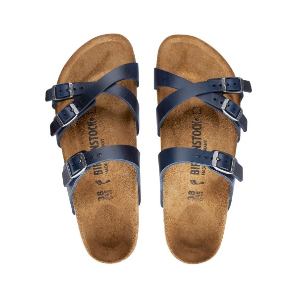Franca Blue Oiled Leather - Image 3