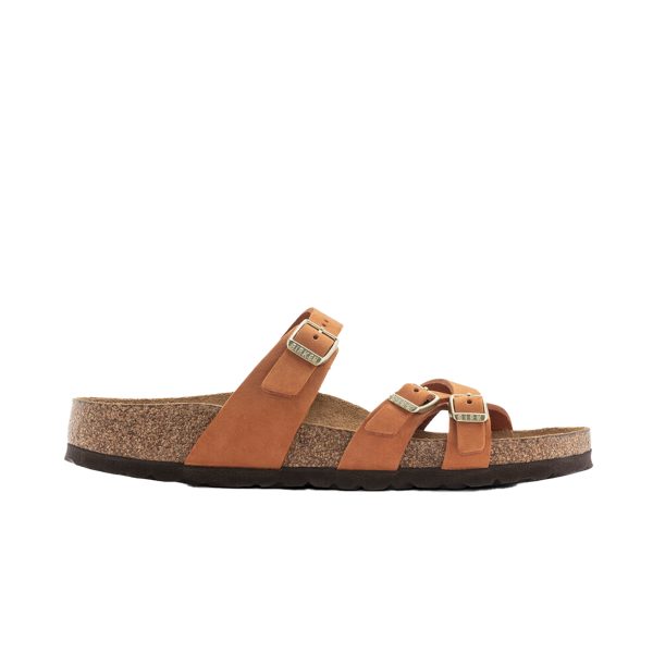 Franca SFB Pecan Nubuck Leather - Image 2