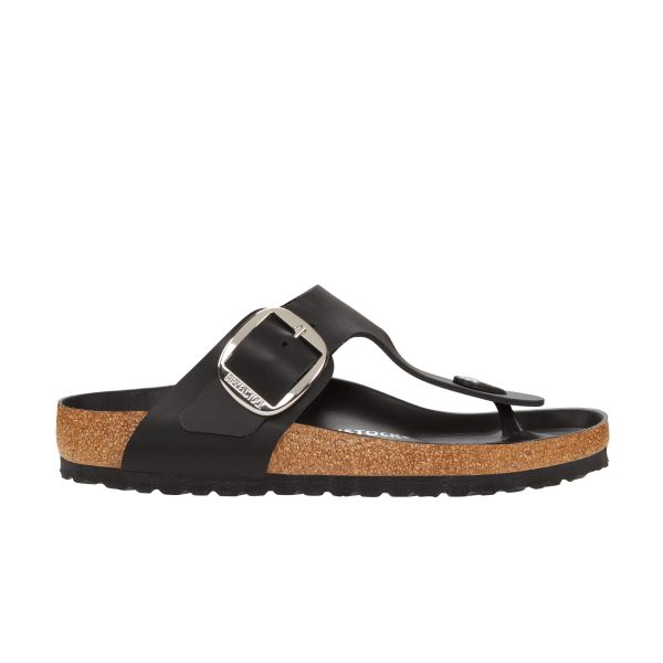 Gizeh Big Buckle Black Oiled Leather - Image 2