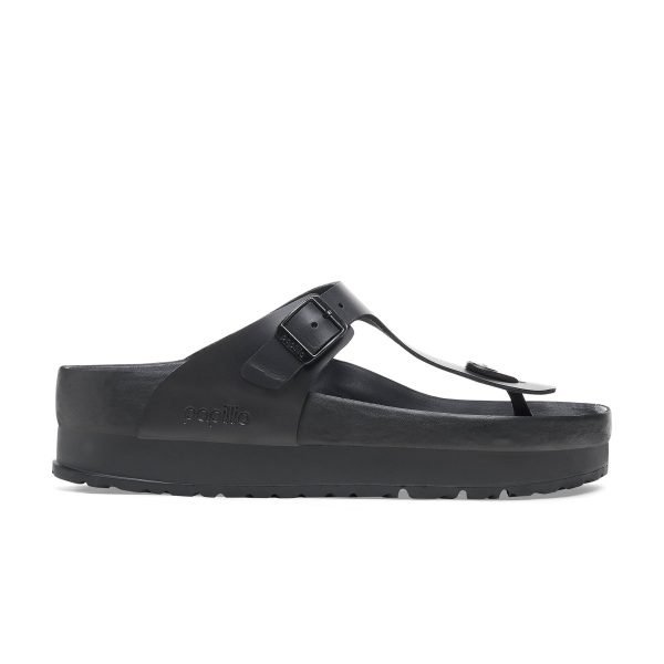 Gizeh Exquisite Flex Platform Black Smooth Leather - Image 2