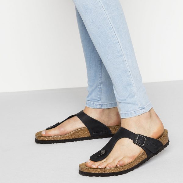Gizeh Oiled Leather Black - Image 5
