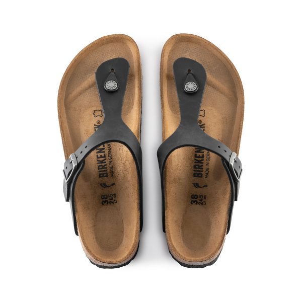 Gizeh Oiled Leather Black - Image 3